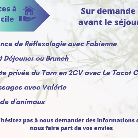 Entre Riviere & Bambous - Vue Riviere - Parc Arbore - Petfriendly Saint-Juery (Tarn)